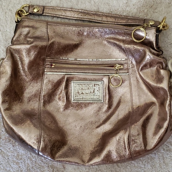 Coach Gold Poppy bag - Picture 1 of 4